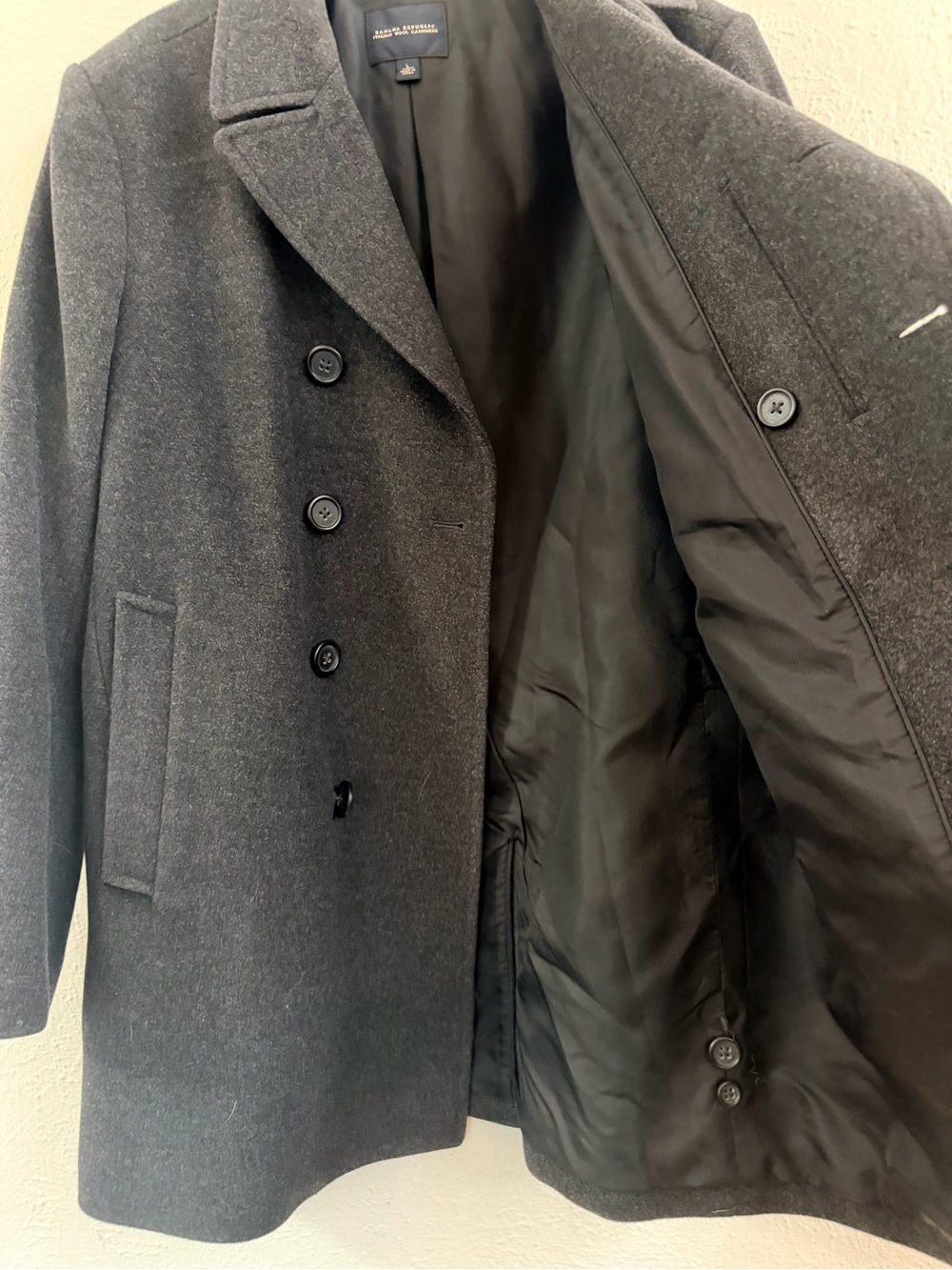 Banana Republic Italian wool cashmere jacket - Picture 4 of 9